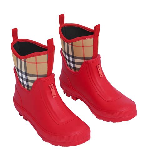 burberry girls rain boots